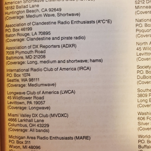 Police Call Radio Guide,1990 Ed - Picture 11 of 12